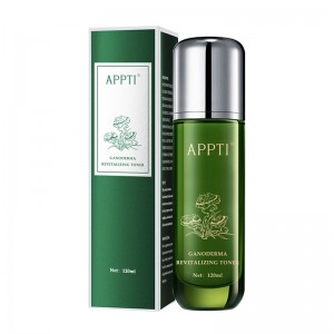 OEM/ODM 천연 유기농 GANODEMA 토너 스킨 케어 화이트닝 보습 보습 GANODEMA LUCIDUM 추출물 활력 에센스 물